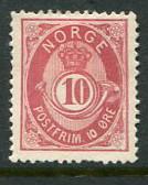 Norway #40 Mint 20% CV To Start