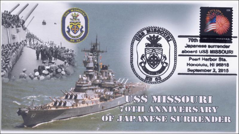 2015, USS Missouri, 70th Aniv of Japanese Surrender, Navy, 15-283