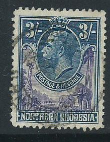 Northern Rhodesia  SG 13 Used light crease on reverse