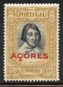 Azores  #283, Mint Hinge