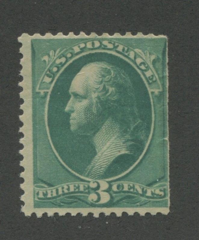 1881 US Stamp #207 3c Mint Hinged F/VF Original Gum Catalogue Value $70