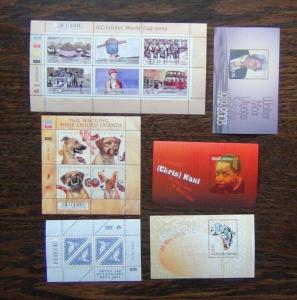 South Africa 2003 Cricket Dogs Hani Cape Africa Day Max Miniature sheets MNH