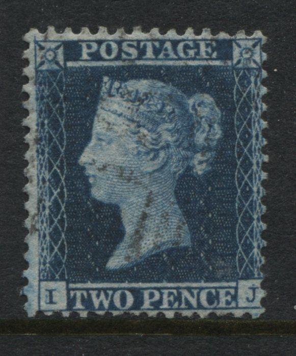 1855 2d Blue Star IJ SG 23 VF lovely example