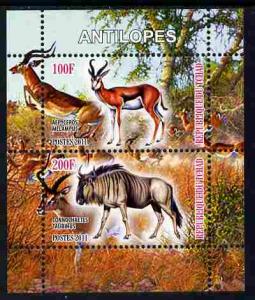 CHAD TCHAD SHEET WILDLIFE ANTELOPES