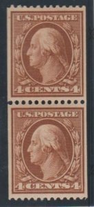 U.S. Scott #350 Washington Stamp - Mint Pair