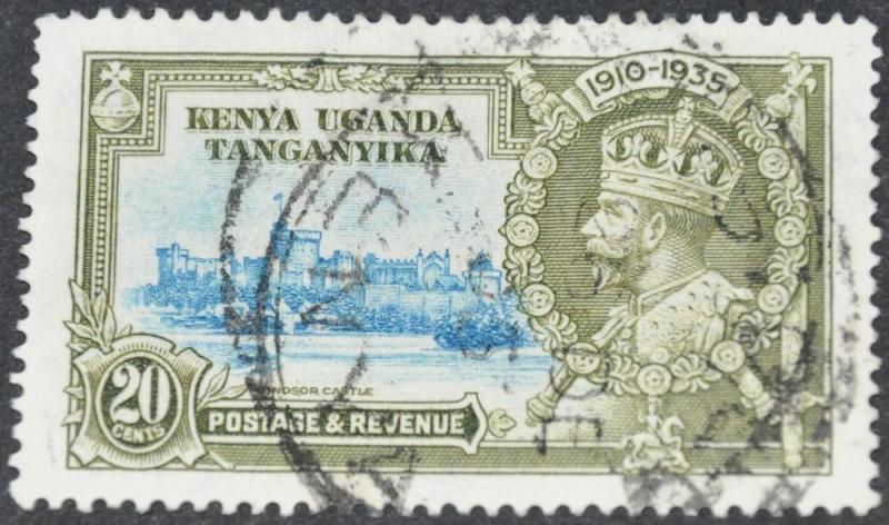 Kenya, Uganda & Tanganyika Scott #42  USED