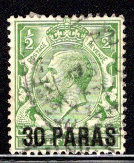 Great Britain Offices in Turkey / British Levant #55, light cancel, CV $13.50