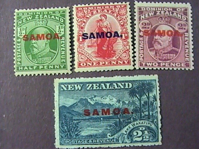 SAMOA # 114-119-MINT/HINGED*-COMPLETE SET-----1914