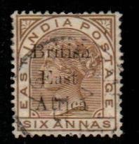 British East Africa #71  Used  Scott $60.00  Thin