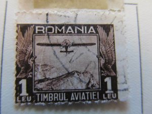 Romania Romania Romania 1931 1L fine used postal tax stamp A13P33F206-