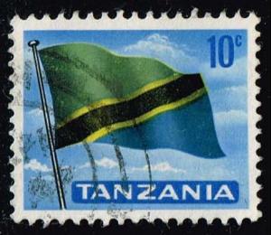 Tanzania #6 Flag; Used (0.60)