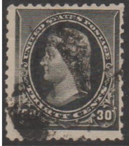 U.S. Scott #228 Jefferson Stamp - Used Single - IND