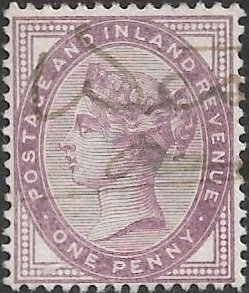 Great Britain UK 1881 Scott # 89 used for Revenue. Ships Free With Another Item.