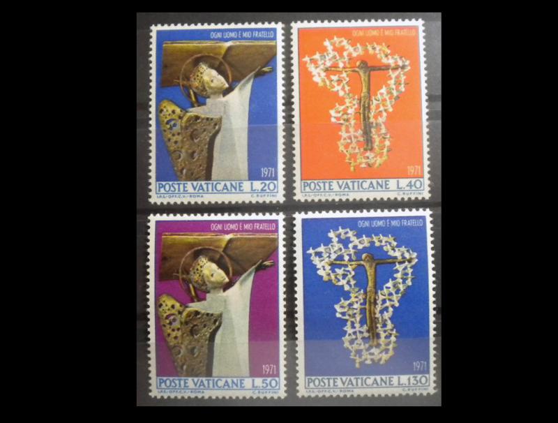 MNH. VATICAN CITY 1971. SCOTT # 500 - 503. COMPLETE SET