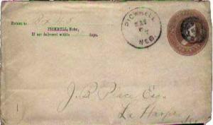 United States, Postal Stationery, Nebraska