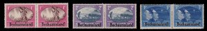 Bechuanaland 137-139, MH Set of Pairs - Peace Issue