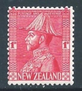 New Zealand #184 NH 1p George V in Field Marshal's Uniform