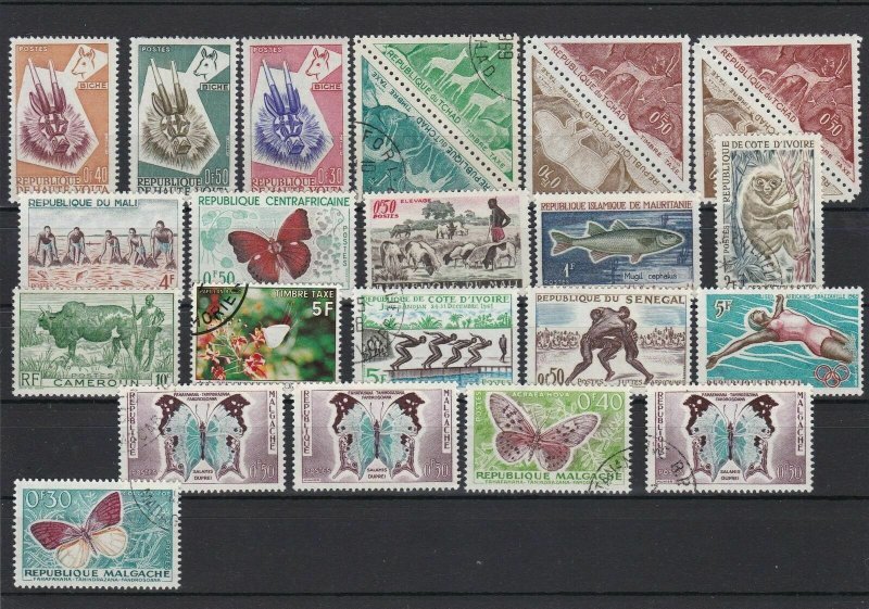 French Colonies Stamps Ref 25520