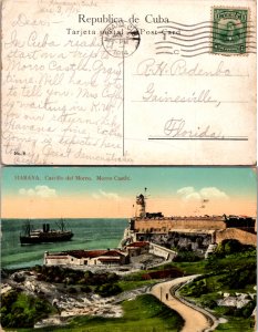 1914 Cuba (Havana) Picture Postcard to United States ( Postal History ), 1914