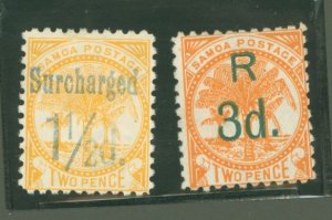 Samoa (Western Samoa) #24b/25 Unused Single