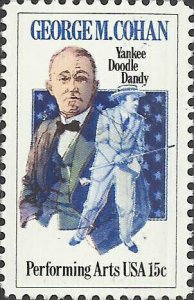 # 1756 MINT NEVER HINGED ( MNH ) GEORGE M. COHAN XF+