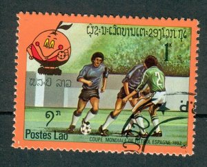 Laos 379 World Cup Soccer used single