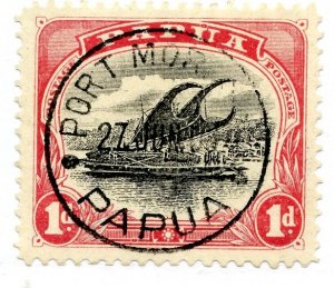Papua, Scott #28, Used