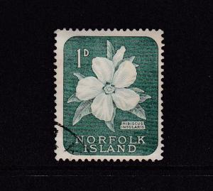 Norfolk Island 1960 Definitives 1d Used