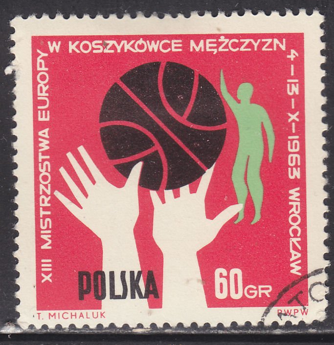 Poland 1161 Basketball 1963