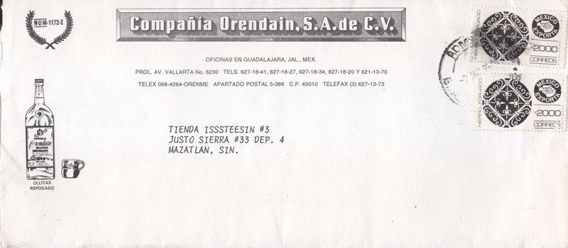 O) 1995 MEXICO, MEXICO EXPORTA WROUGHT IRON, COVER TO MAZATL