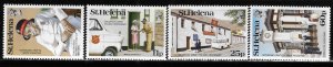 St Helena 1984 Cent of Salvation Army Sc 420-423 MNH A904