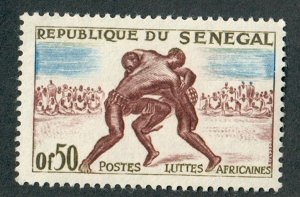 Senegal #202 Mint Hinged single