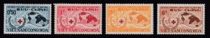 Vietnam #219-222 MNH - SCV $4.90