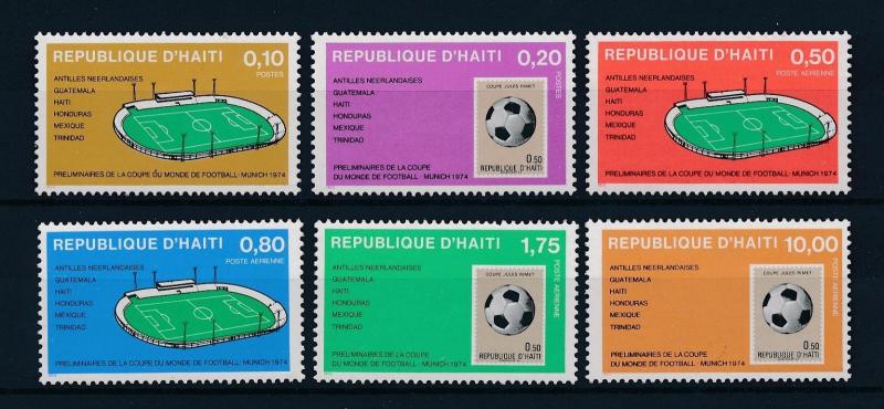 [60815] Haiti 1973 World Cup Soccer Football Qualification MNH