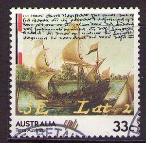 AUSTRALIA   1985  33c TERRA AUST  EENDRACHT  NEAT USED  652