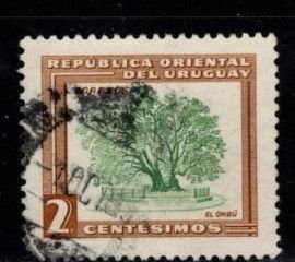 Uruguay - #607 Ombu Tree - Used