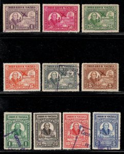 VENEZUELA SC# 428-431,C278-C283 FVF/U