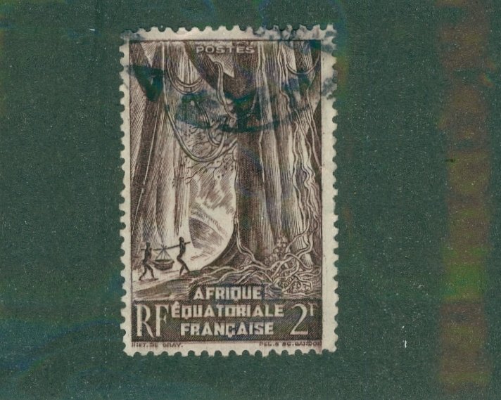 French Equatorial Africa 175 USED BIN $0.60