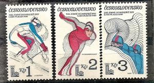 Czechoslovakia 2290-92 MNH 1980 Olympic Games