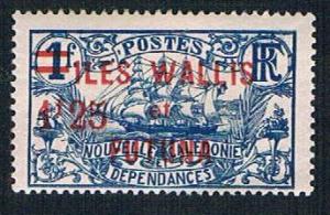 Wallis and Futuna 38 MLH New Caledonia overprint  (BP10028)