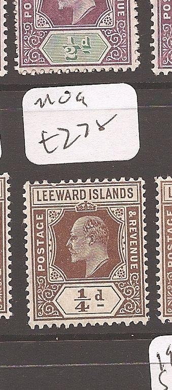Leeward Islands 1907 King Edward 1/4d SG 36 MOG (5cdz) 