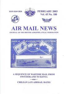 Air Mail News: Journal of the British Aerophilatelic Fede...