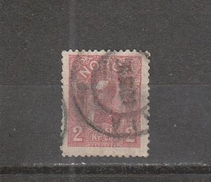 Norway  Scott#  69  Used  (1909 King Haakon VII)