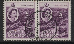 North Borneo SG 376 Parar CDS VFU (1fam) 