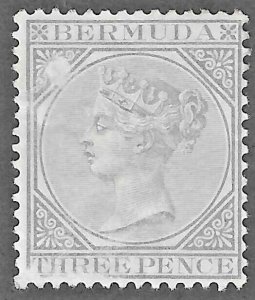 Bermuda (1886) - Scott # 23,  MH