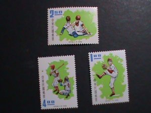 ​TAIWAN-CHINA 1971-SC#1720-2 LITTLE LEAGUE WORLD SERIES VICTORY MNH- VF