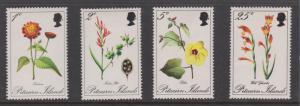 Pitcairn Islands 1970 Flowers Set Sc#110-113 Mint