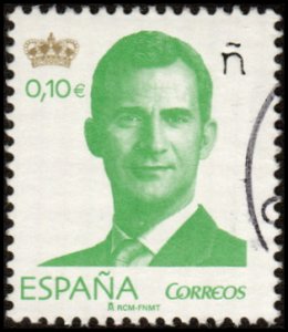 Spain 4021 - Used - 10c King Felipe VI (2015)