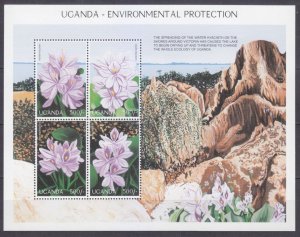 1997 Uganda 1877-1880KL Flowers