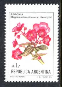 Argentina 1524 Flower MNH VF